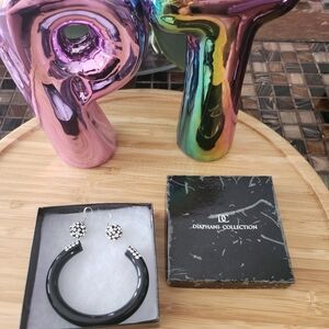 Diaphani Collection earrings and bracelet set